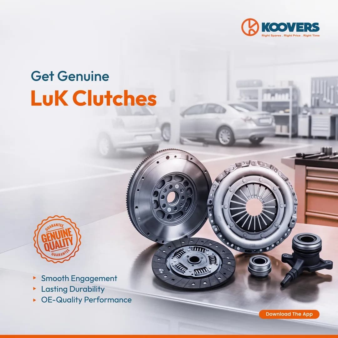LuK clutch kit product post with a Genuine Quality seal