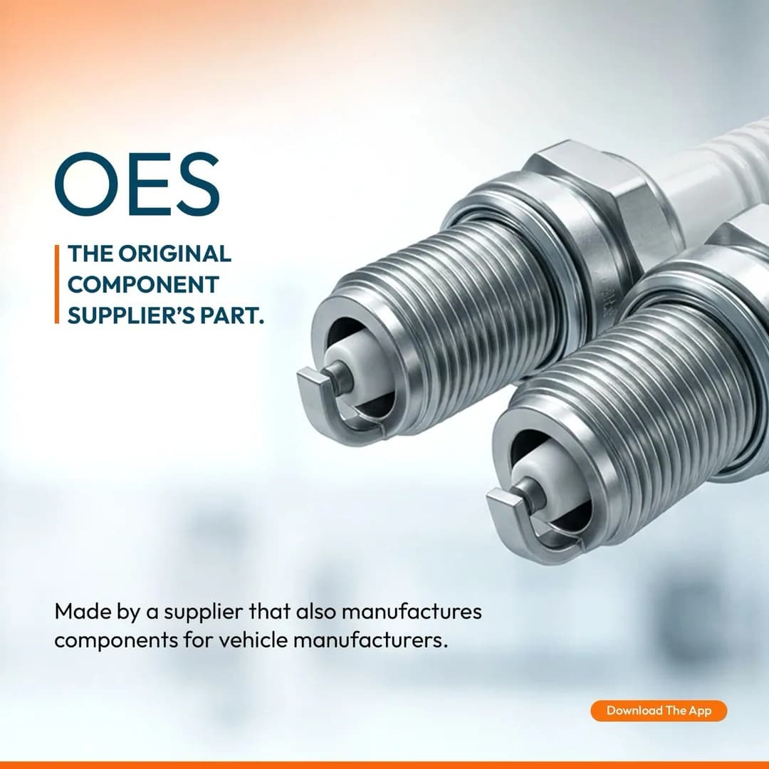Slide 3 of 5: OES — the original component supplier’s part
