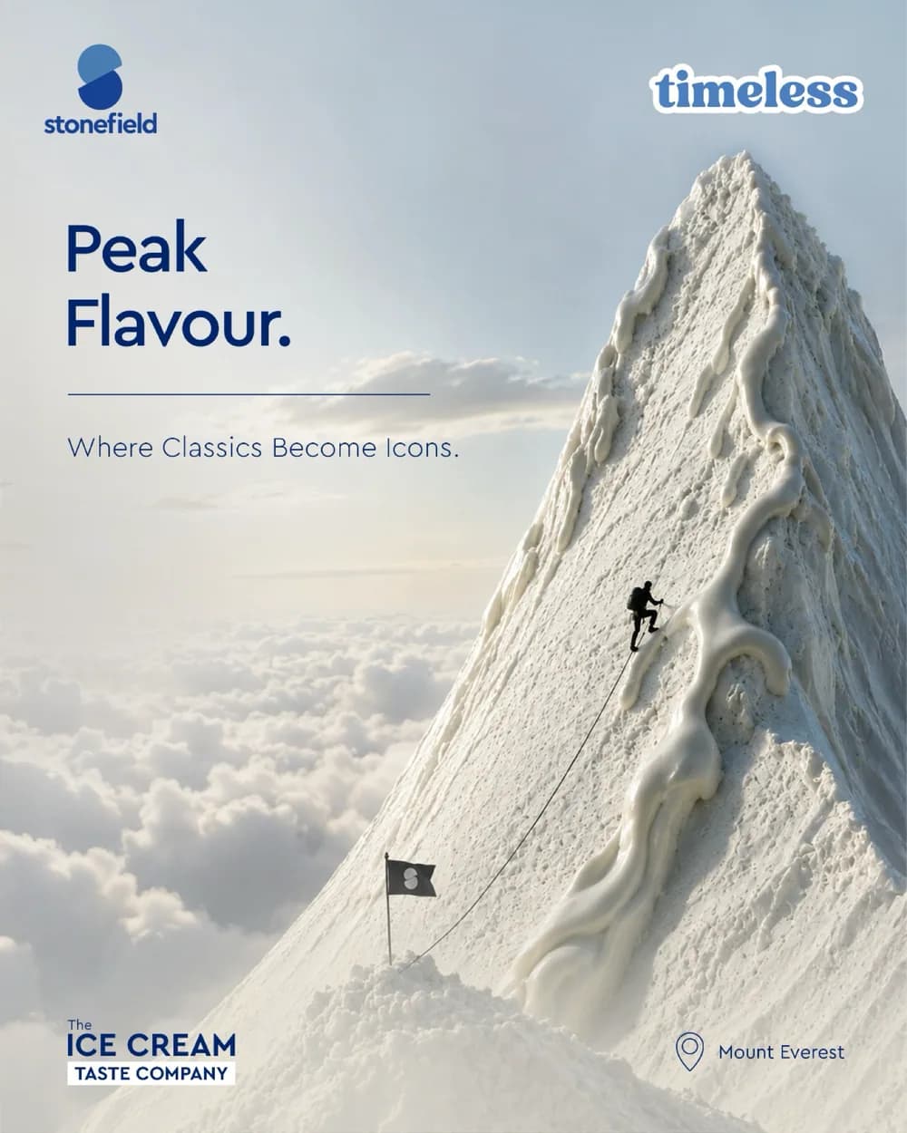 Slide 4 of 5: Timeless · Mount Everest