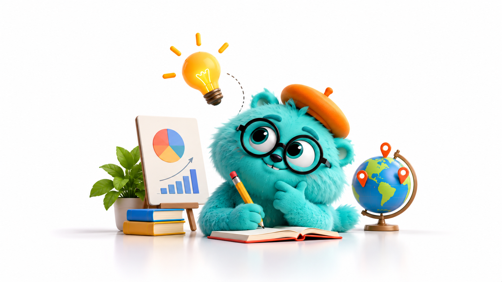 رسم توضيحي: خريطة رحلة حملة تتضمن محطات على Meta وGoogle Ads، وملفًا تعريفيًا للجمهور، ونتائج من Google Analytics